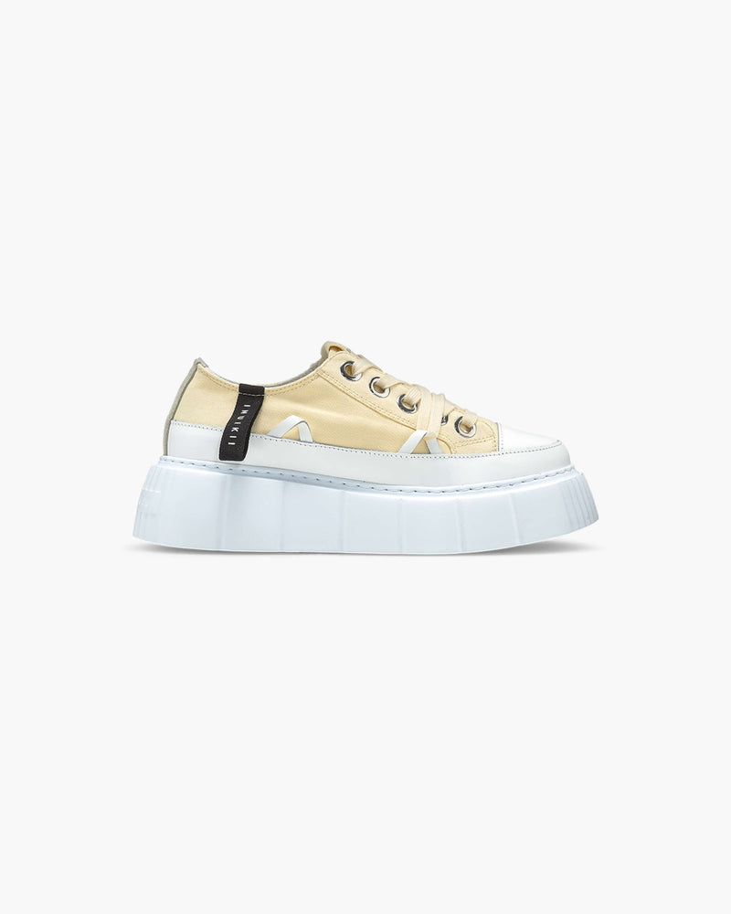 Coton naturel et cuir