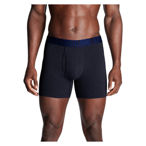 Performance Cotton Solid 6 in 3PK Midnight Navy