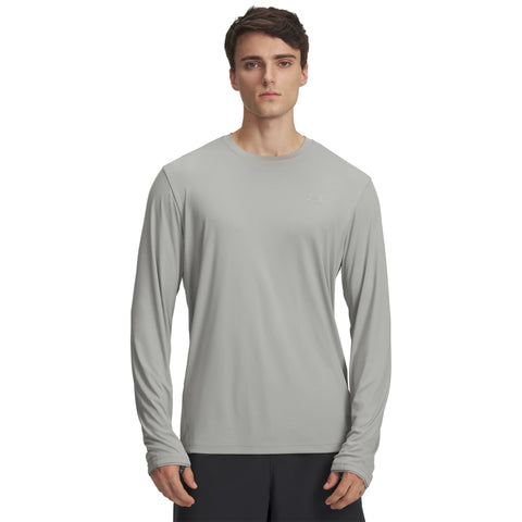UA Explor UPF Long Sleeve Titanium | Clay Green