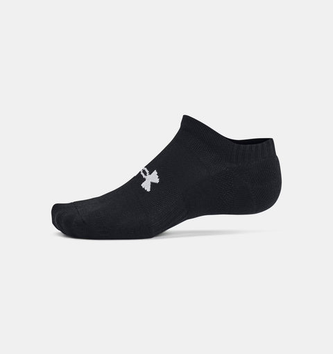 UA TC no-show 3-pack zwart