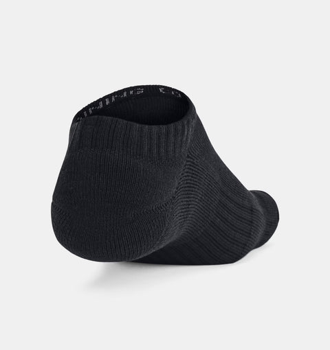 UA TC no-show 3-pack zwart