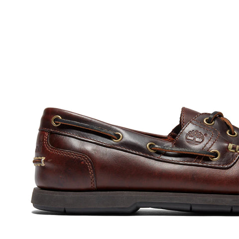 Chaussures bateau classiques 2 œillets marron moyen