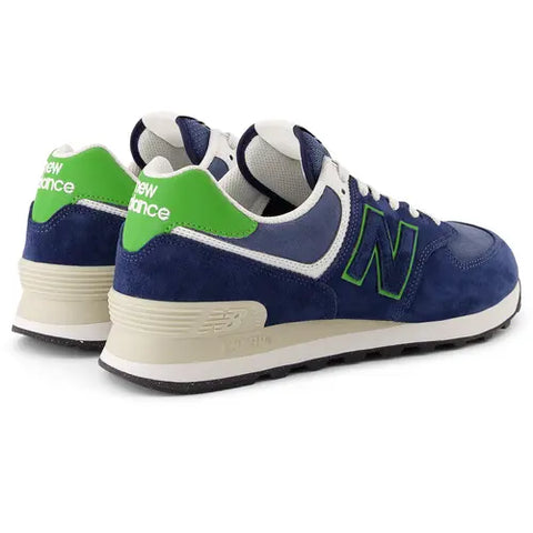 New Balance 574 marineblauw / groen U574QBL