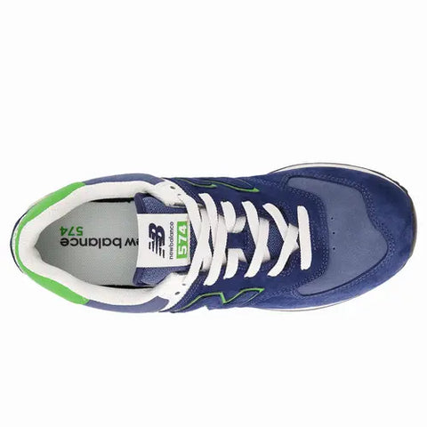 New Balance 574 marineblauw / groen U574QBL