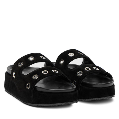 Inuikii Suede Studs Black