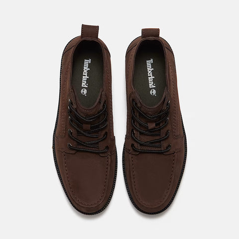 Hayd Mid Lace Boot Dark Brown