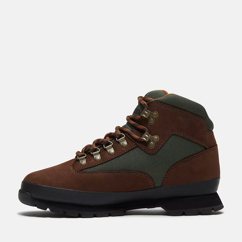 Euro Hiker Mid Lace Boot Dark Brown