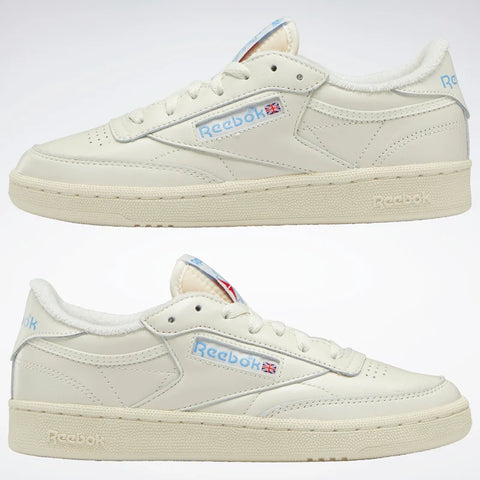 Club C 85 Vintage Chalk | Sky Blue