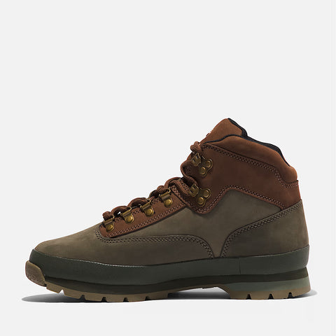 Euro Hiker Mid Dark Green | Nubuck