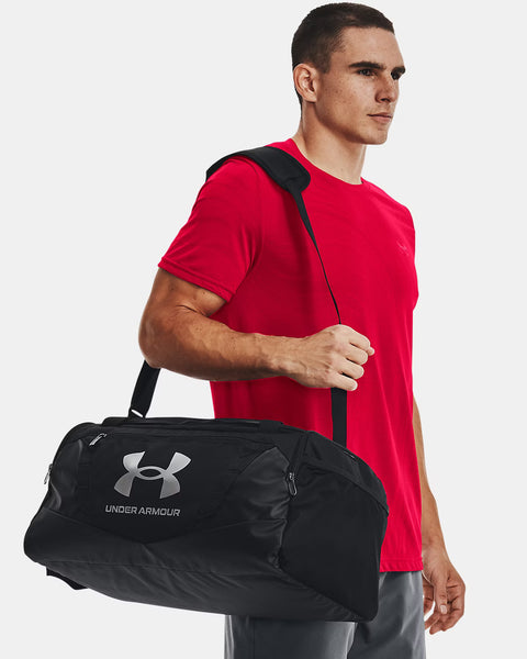 UA Undeniable 5.0 Duffle S Noir | Metallic Silver