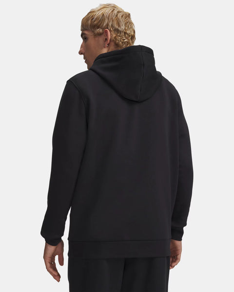 UA Icon Fleece Hoodie Black / White
