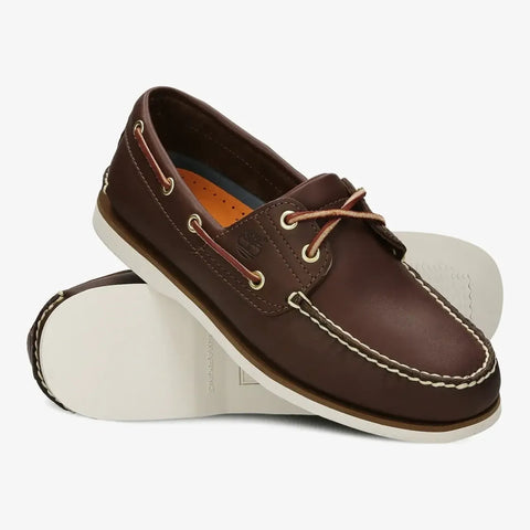 Classic Boat 2 Eye Dark Brown