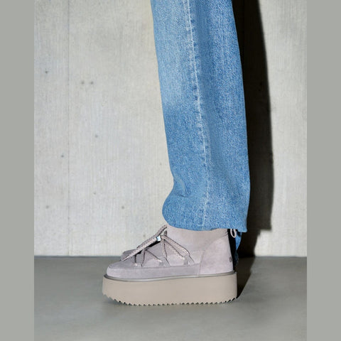 Classic Low Platform Grey