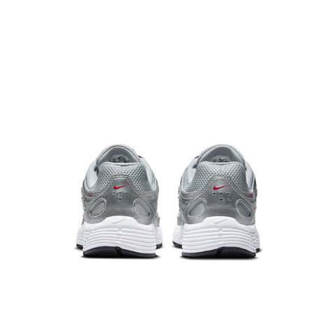 P-6000 Metallic Silver | Gym Red