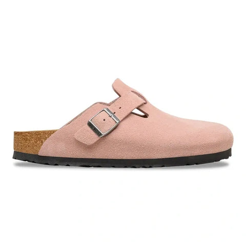 Boston Suède Roze Klei