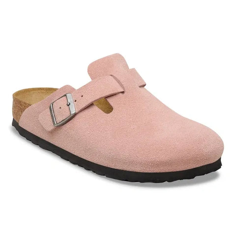 Boston Suède Roze Klei