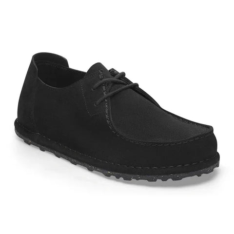 Utti Lace Daim Cuir Noir Nouveau