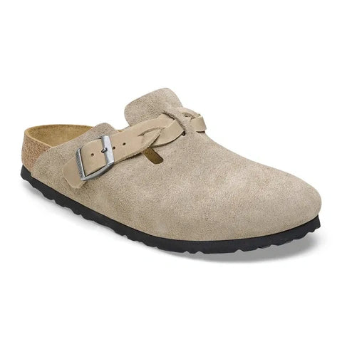 Boston gevlochten taupe
