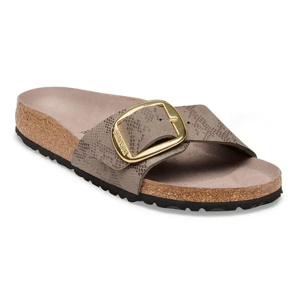 Birkenstock Madrid Big Buckle Python