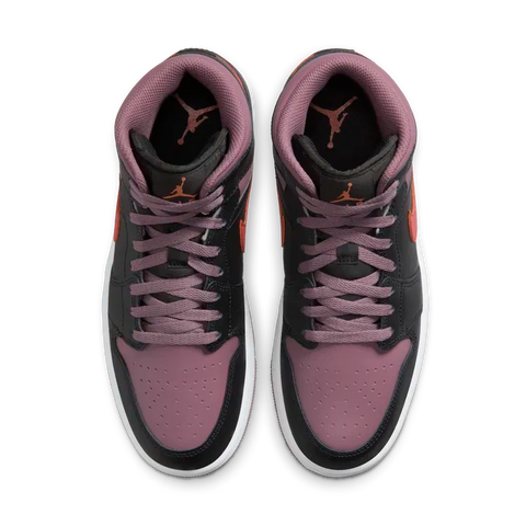 Air Jordan 1 Mid SE Noir | Sky J Mauve