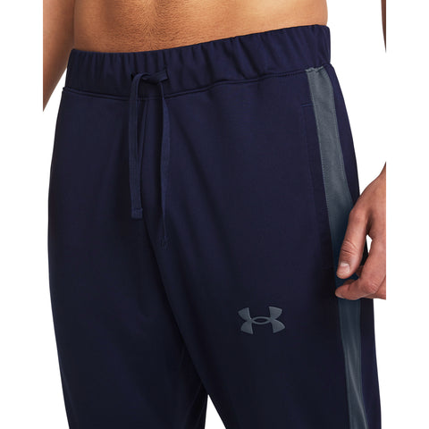 UA Rival Knit-trainingspak marineblauw