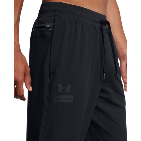 Sportswear Geweven Joggingbroek Zwart
