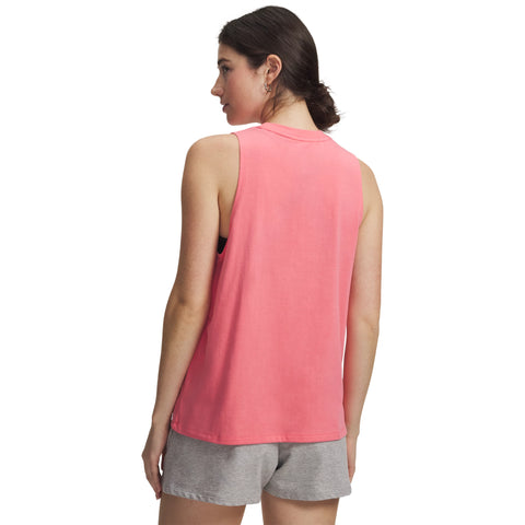UA Rival Muscle Tank  Bittersweet Pink