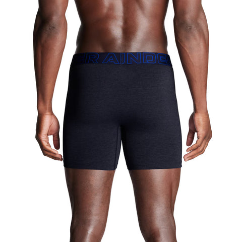 Performance Cotton Solid 6 in 3PK Midnight Navy